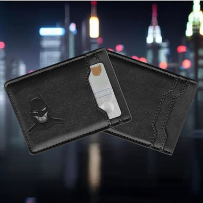 Cartera de cuero diseño personalizado Batman