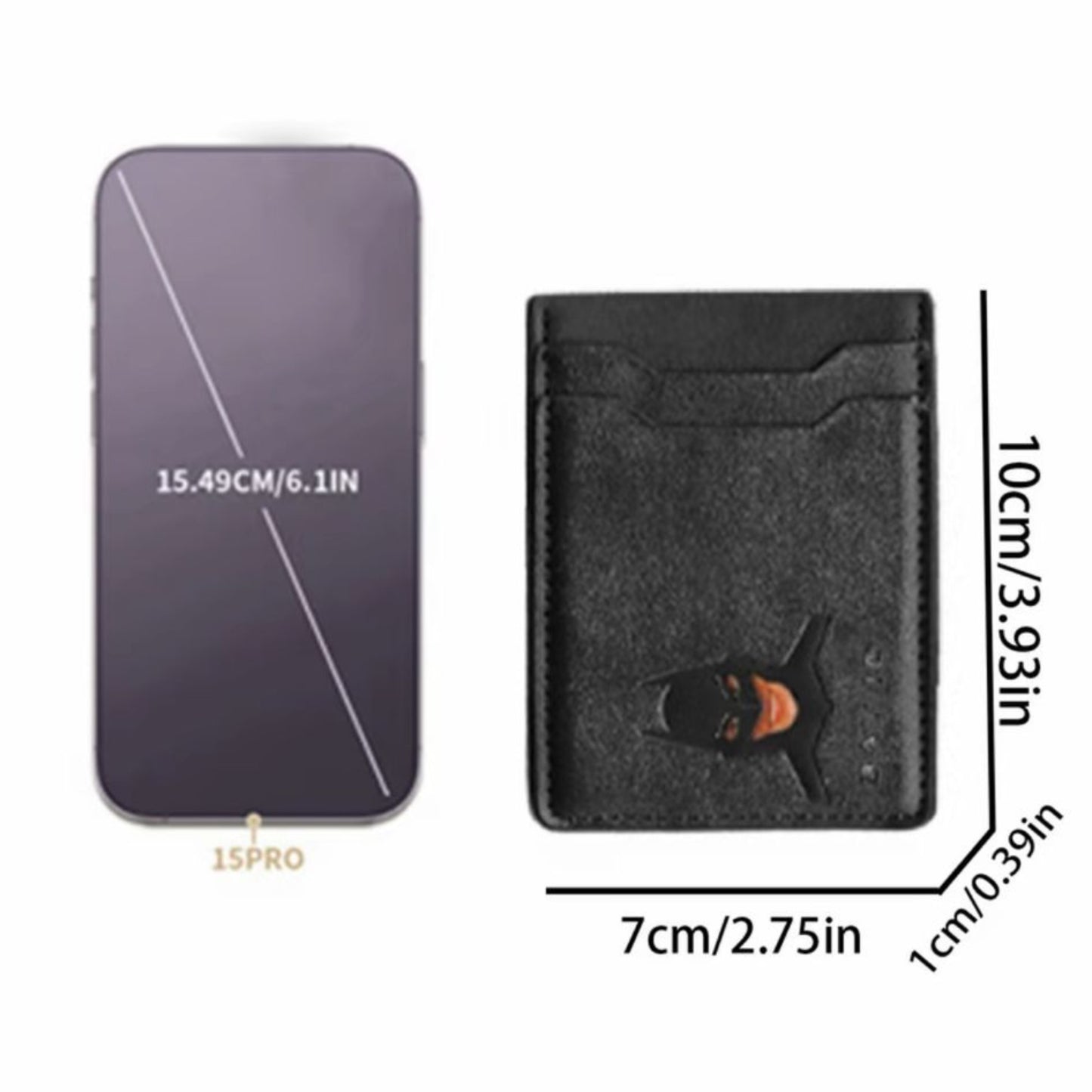 Cartera de cuero diseño personalizado Batman