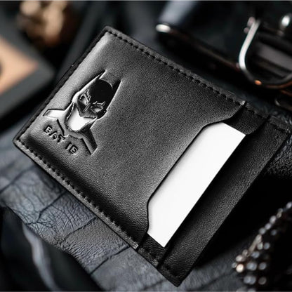 Cartera de cuero diseño personalizado Batman